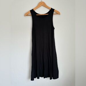 Express Elegant Black Sleeveless Dress